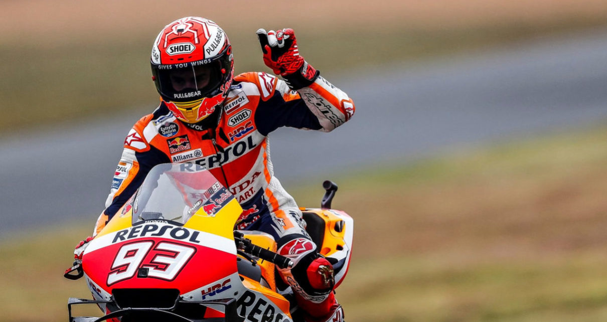 Test di Marquez a Brno