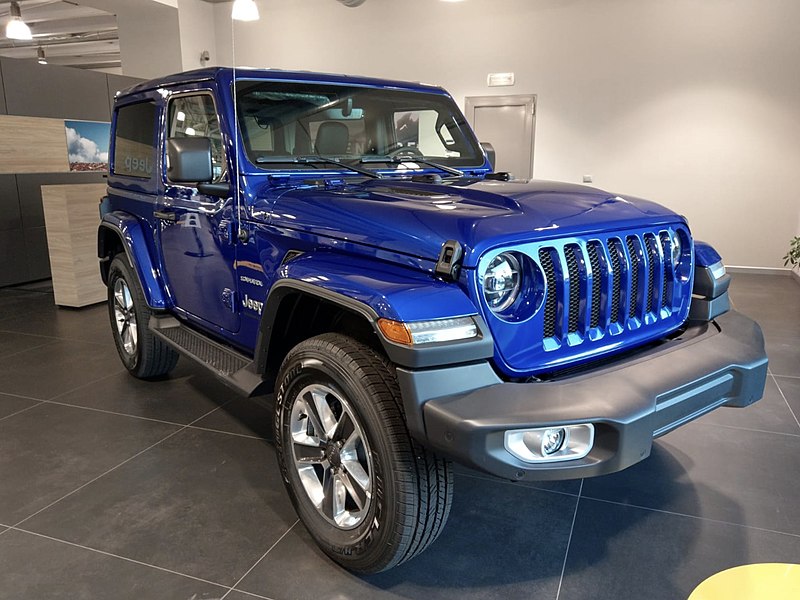 Scheda tecnica Jeep Wrangler