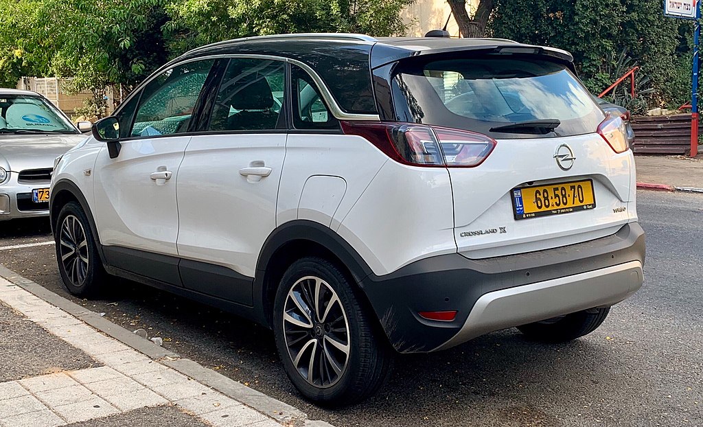 Scheda tecnica Opel Crossland X