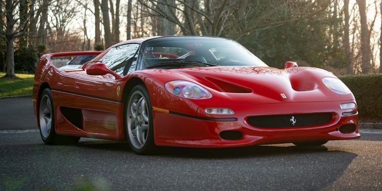 Ferrari F50 rubata