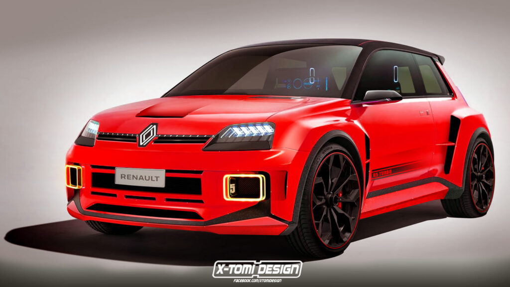 Render Renault 5 Prototype